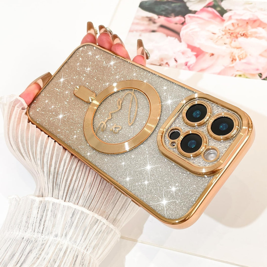 GlitterHeart MagSafe for iPhone 16 Pro - DOKUTRONIX