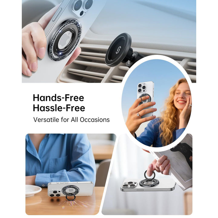 GlitterSYNC Magnet Grip - Black - DOKUTRONIX