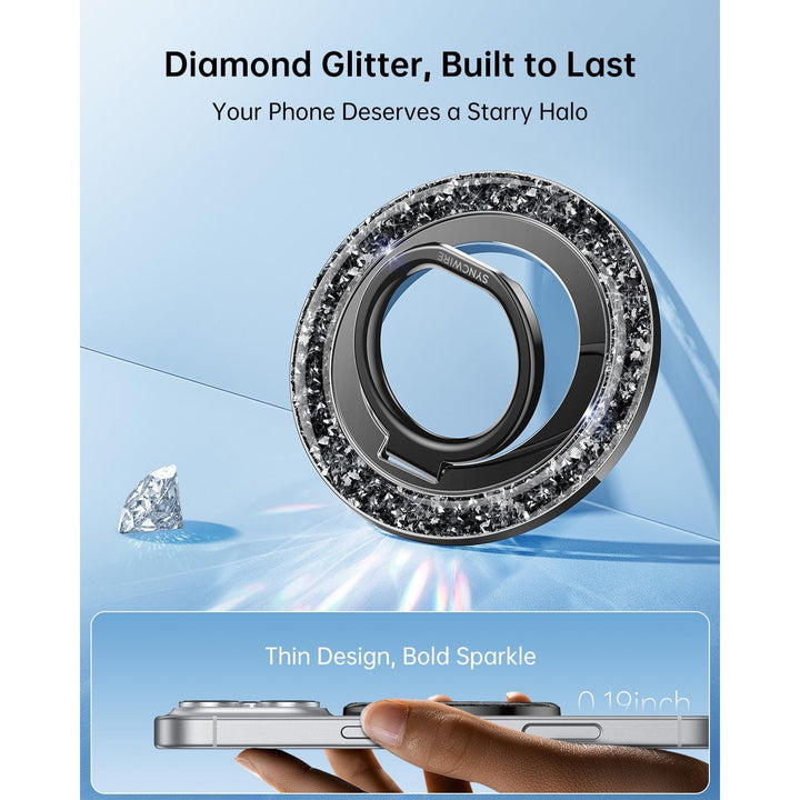 GlitterSYNC Magnet Grip - Black - DOKUTRONIX