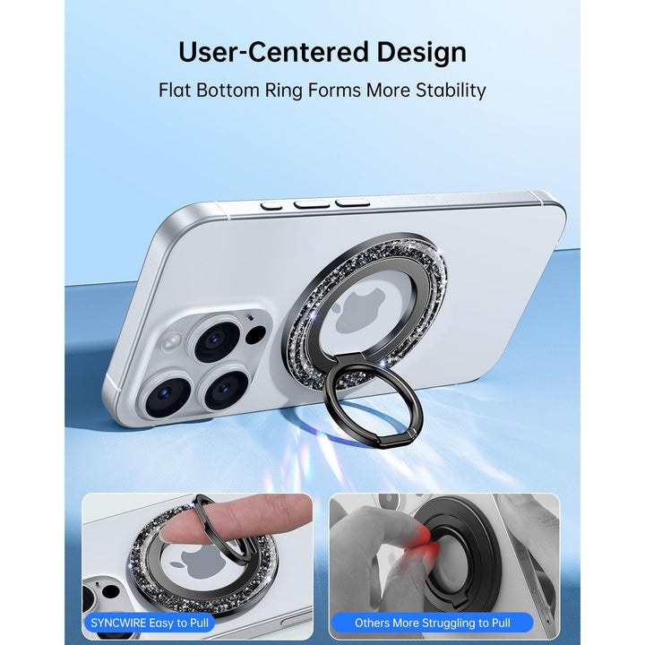 GlitterSYNC Magnet Grip - Black - DOKUTRONIX