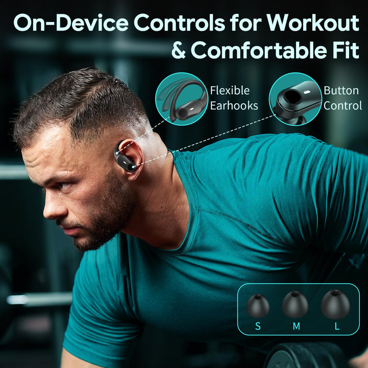 GOLREX ProActive Noise Cancelling Earbuds 80H Charge - DOKUTRONIX