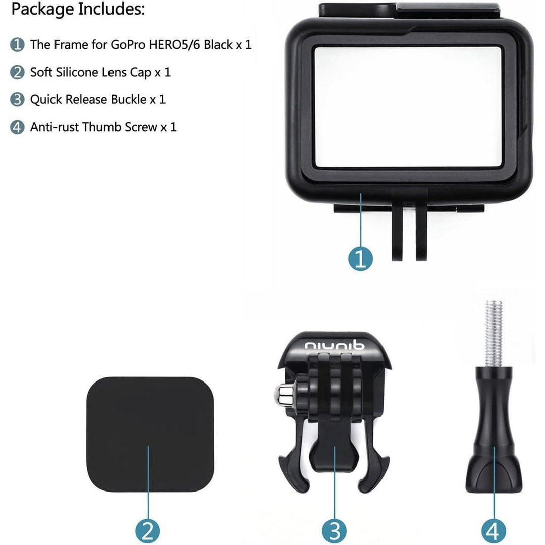 Hero Black Frame Mount Case - Protective Kit - DOKUTRONIX