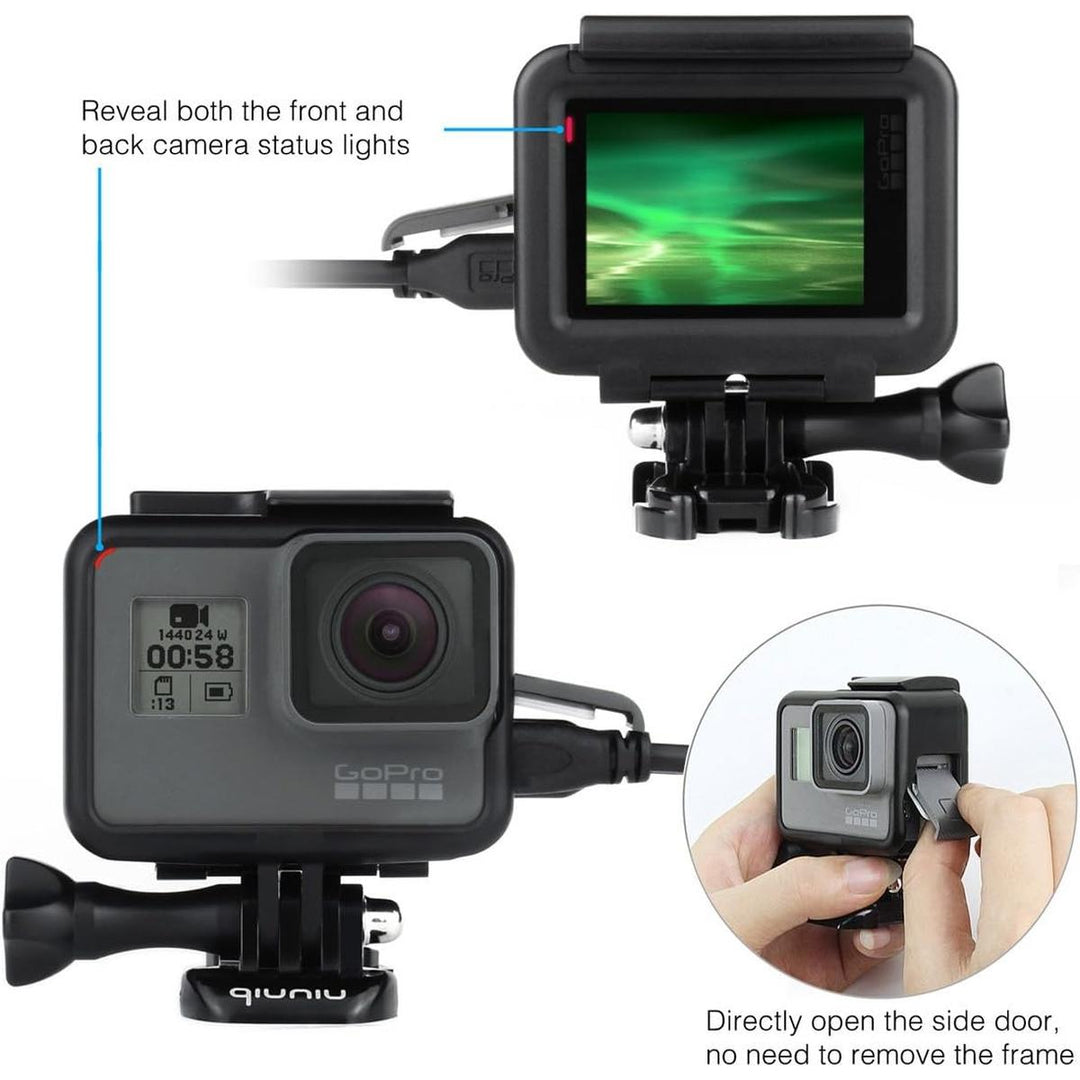 Hero Black Frame Mount Case - Protective Kit - DOKUTRONIX