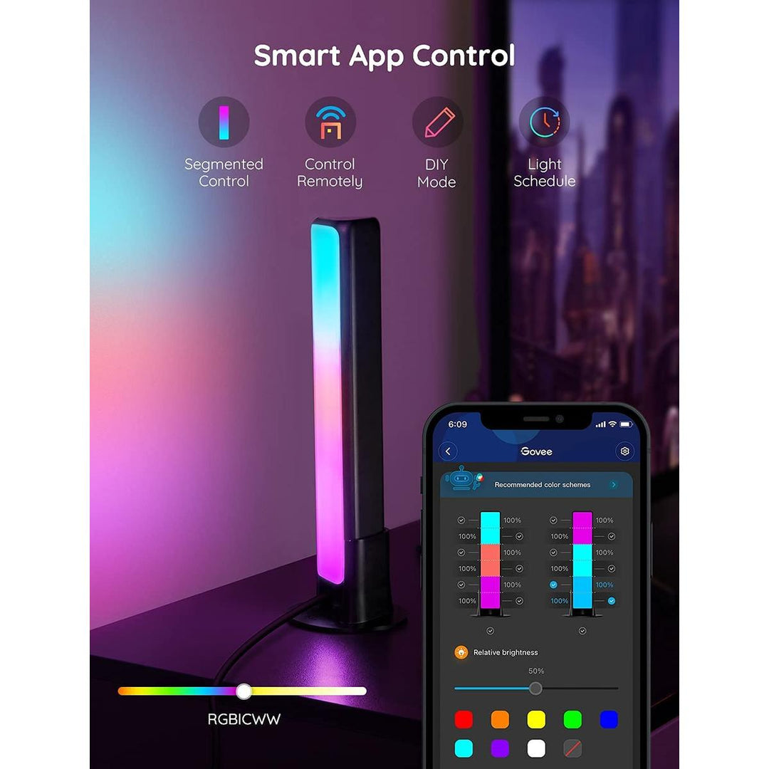 Govee RGBIC Smart Light Bars for Gaming & Decor - DOKUTRONIX