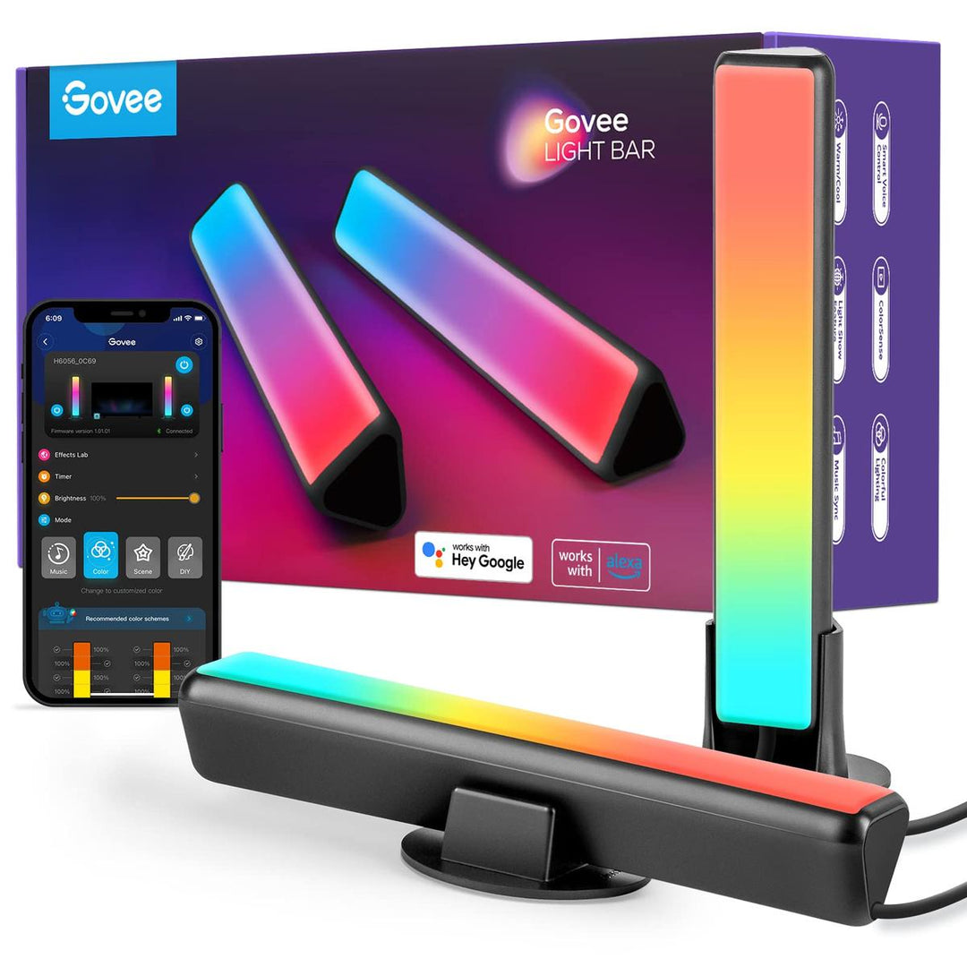 Govee RGBIC Smart Light Bars for Gaming & Decor - DOKUTRONIX