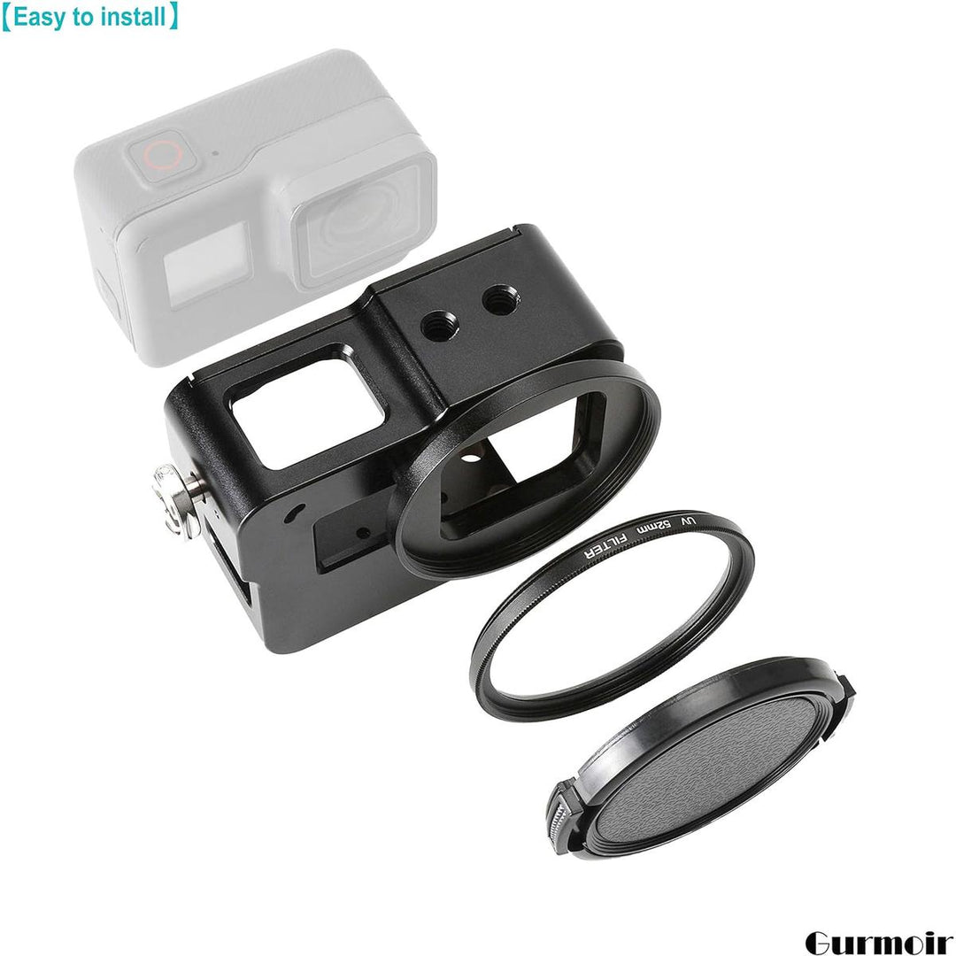 Gurmoir GoPro Alloy Frame Case for Hero 7/6/5/2018 - DOKUTRONIX