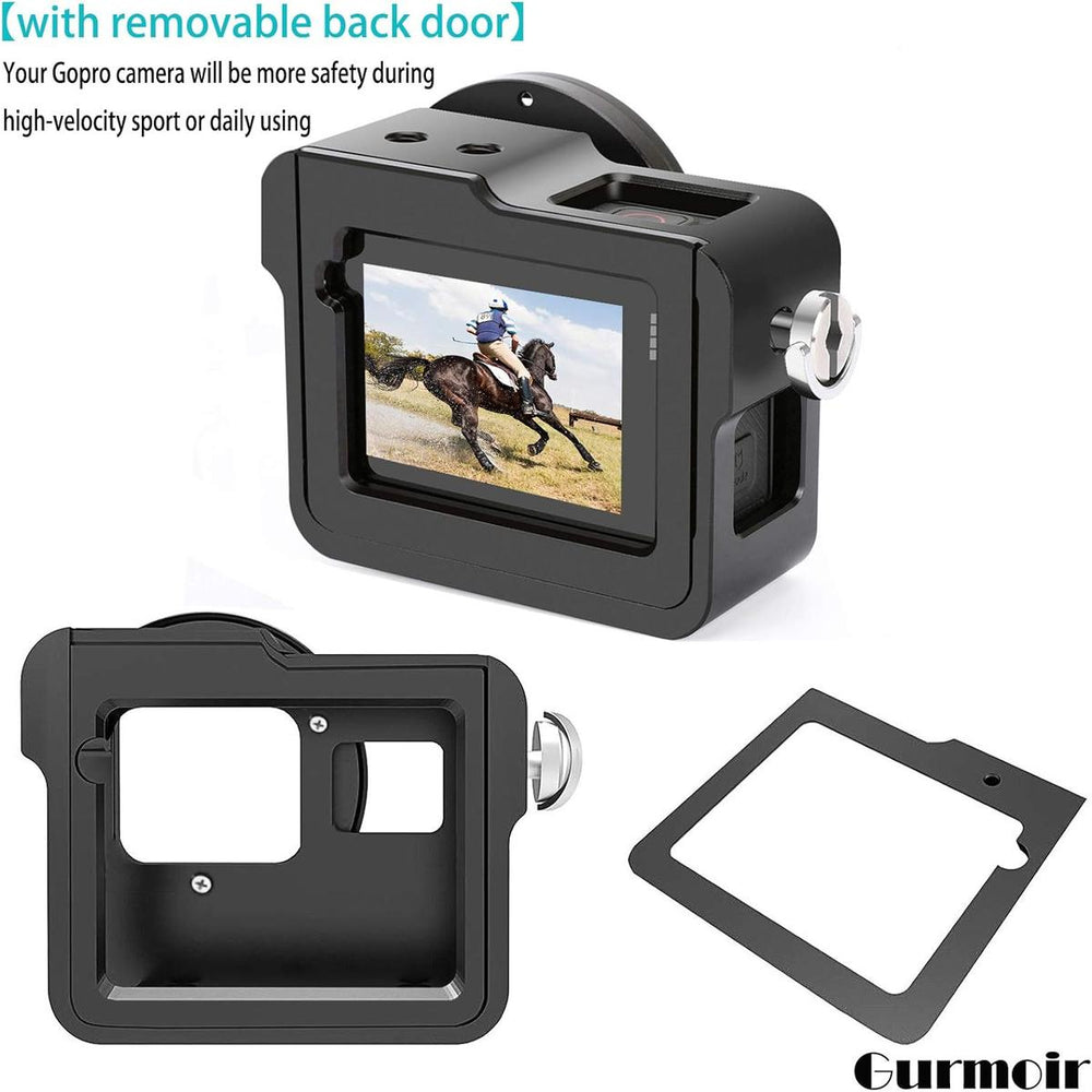 Gurmoir GoPro Alloy Frame Case for Hero 7/6/5/2018 - DOKUTRONIX