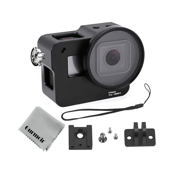 Gurmoir GoPro Alloy Frame Case for Hero 7/6/5/2018 - DOKUTRONIX