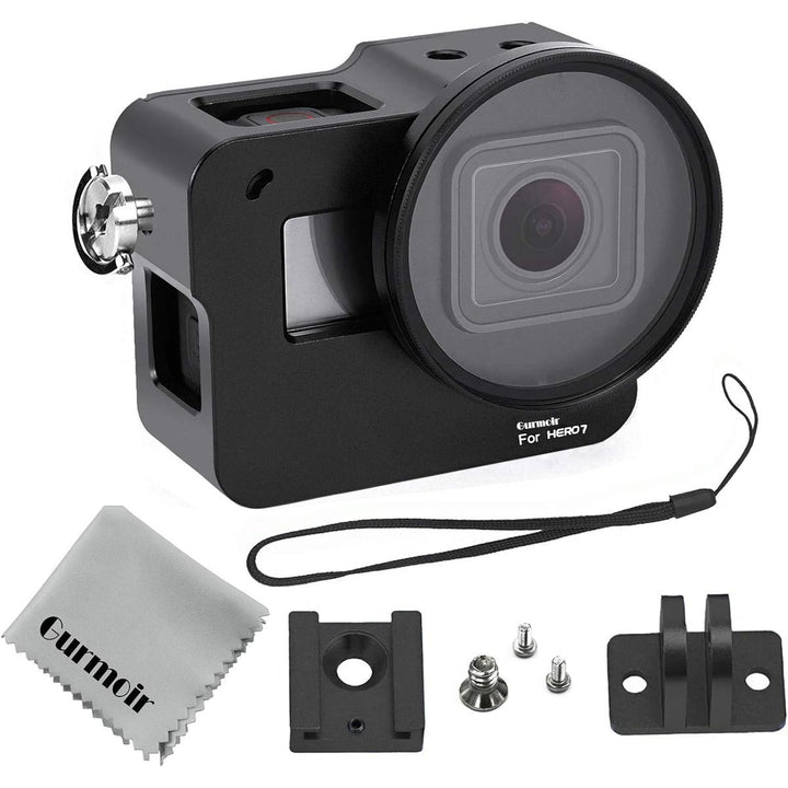 Gurmoir GoPro Alloy Frame Case for Hero 7/6/5/2018 - DOKUTRONIX