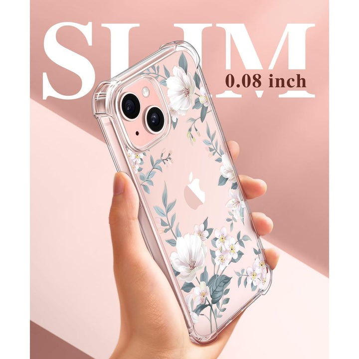 Floratopia Slim 3-in-1 iPhone 15 Plus Case - DOKUTRONIX