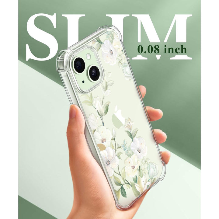 Floratopia Slim 3-in-1 iPhone 15 Plus Case - DOKUTRONIX