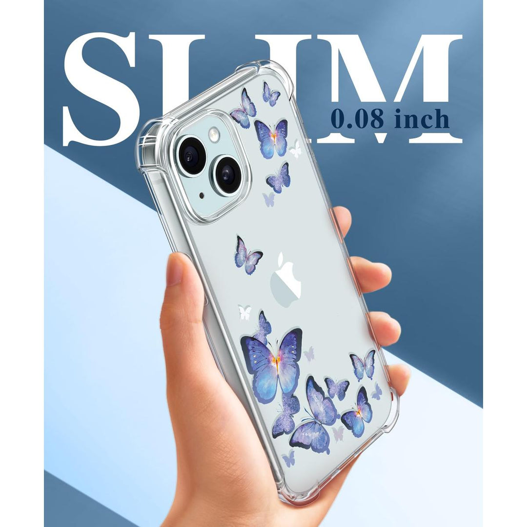 Floratopia Slim 3-in-1 iPhone 15 Plus Case - DOKUTRONIX