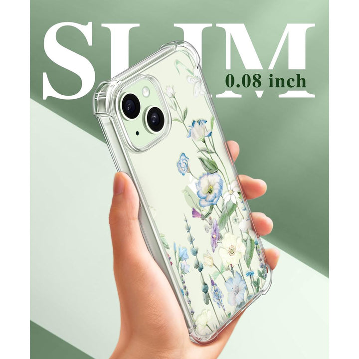 Floratopia Slim 3-in-1 iPhone 15 Plus Case - DOKUTRONIX