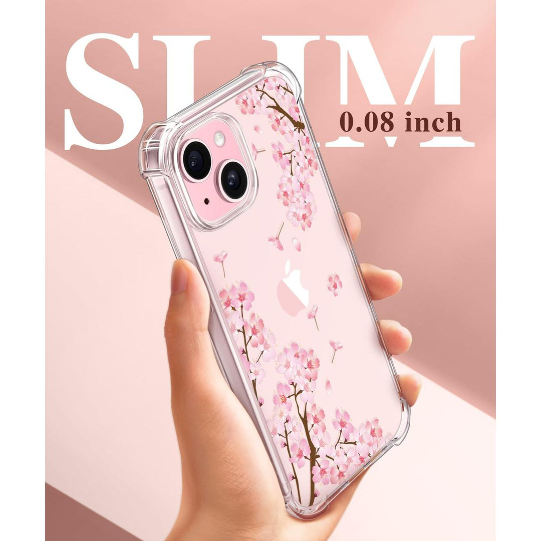 Floratopia Slim 3-in-1 iPhone 15 Plus Case - DOKUTRONIX