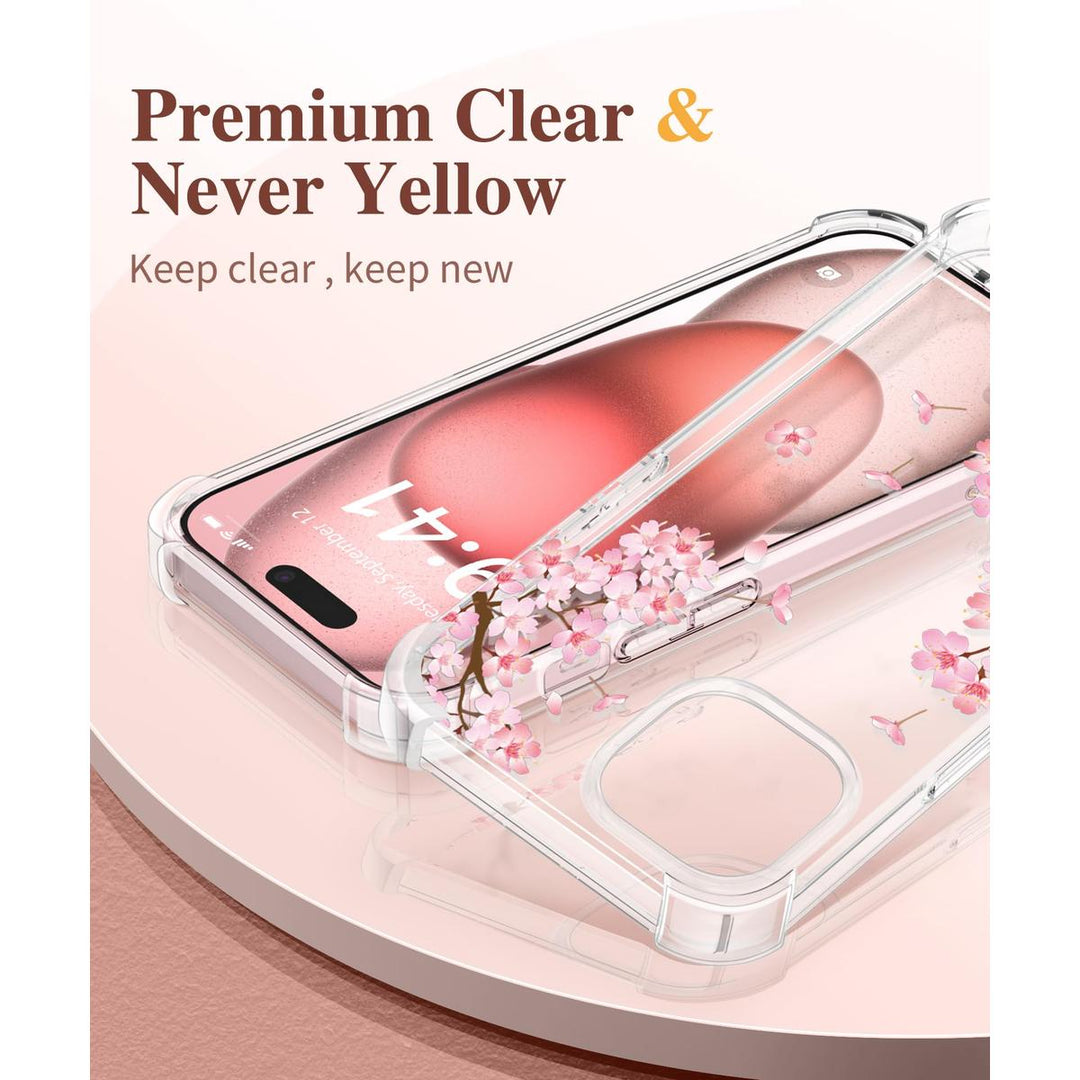 Floratopia Slim 3-in-1 iPhone 15 Plus Case - DOKUTRONIX