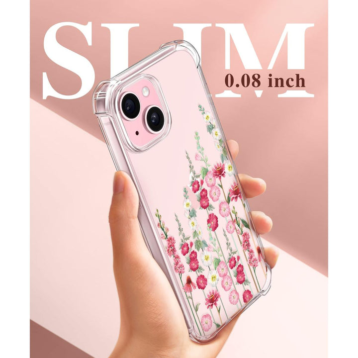 Floratopia Slim 3-in-1 iPhone 15 Plus Case - DOKUTRONIX