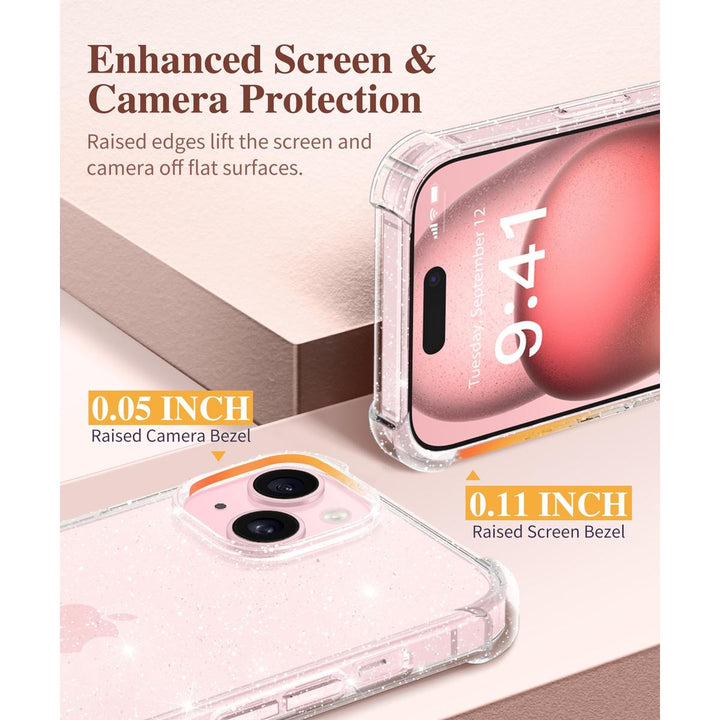 Floratopia Slim 3-in-1 iPhone 15 Plus Case - DOKUTRONIX