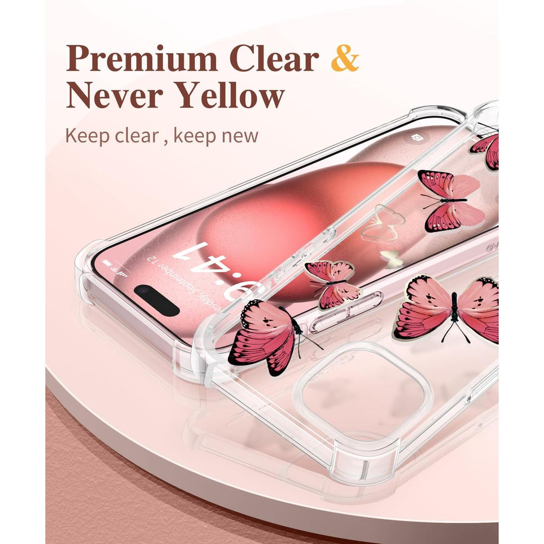 Floratopia Slim 3-in-1 iPhone 15 Plus Case - DOKUTRONIX