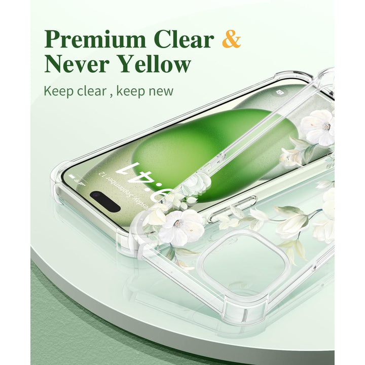 Floratopia Slim 3-in-1 iPhone 15 Plus Case - DOKUTRONIX