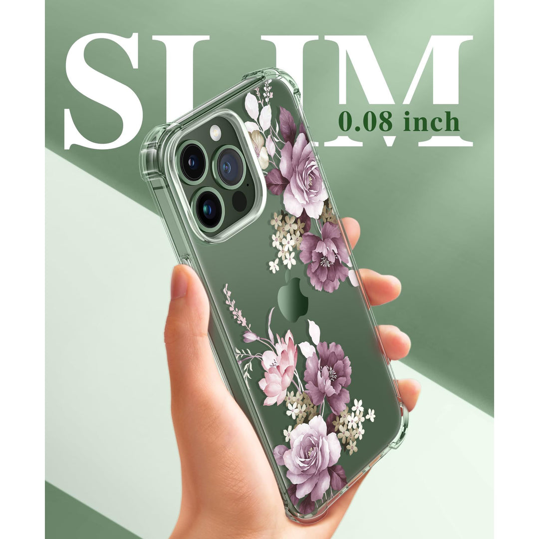Blossom Guard iPhone 13 Pro Case by GVIEWIN - DOKUTRONIX