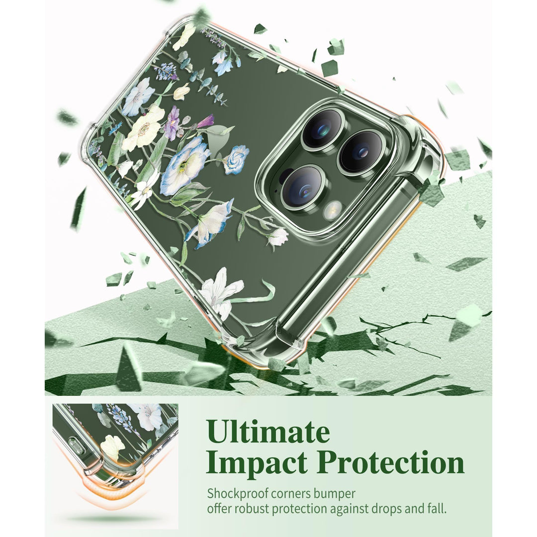 GVIEWIN Floral Pro Case - DOKUTRONIX
