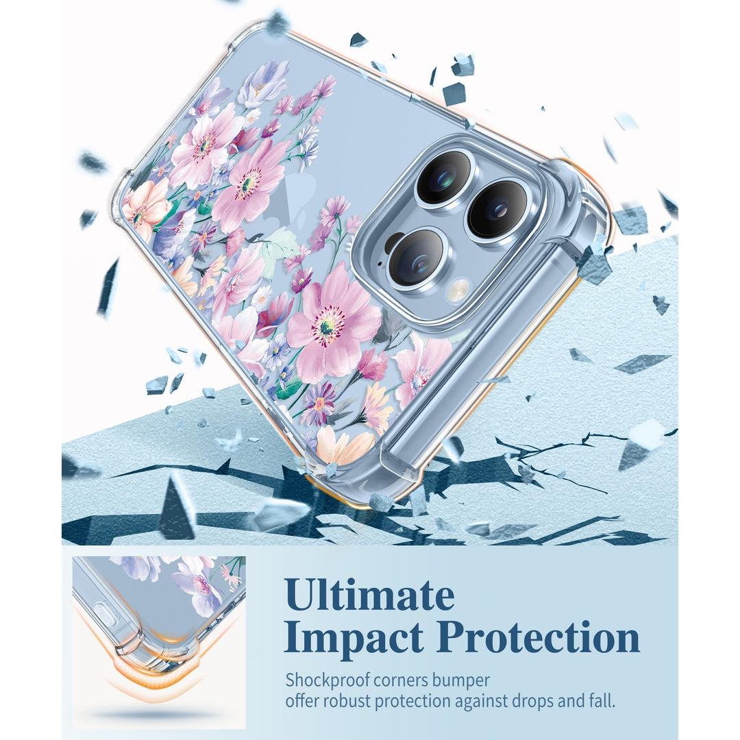GVIEWIN Floral Pro Case - DOKUTRONIX