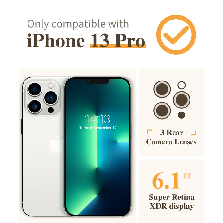 GVIEWIN Floratopia iPhone 13 Pro Case - DOKUTRONIX