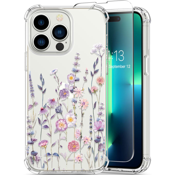 GVIEWIN Floratopia iPhone 13 Pro Case - DOKUTRONIX