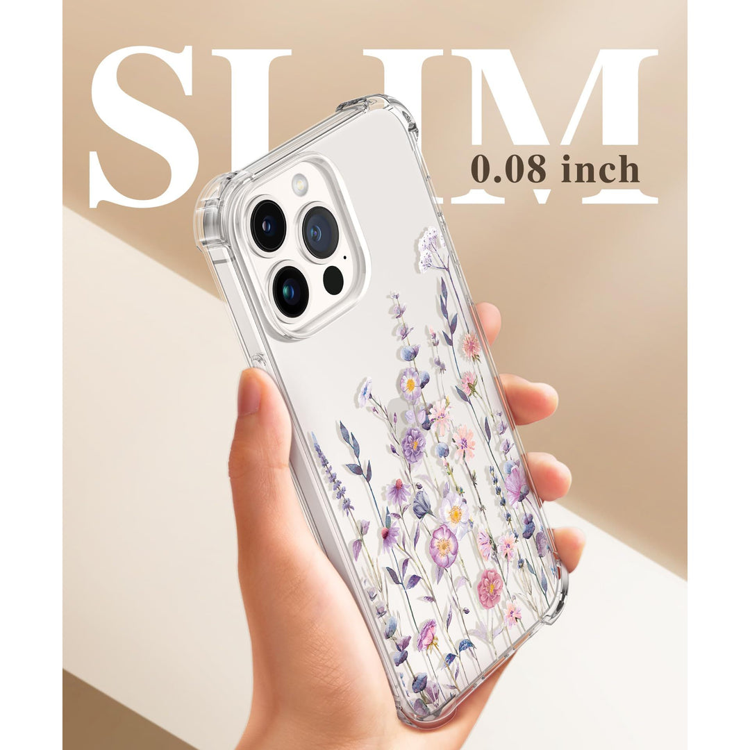 GVIEWIN Floratopia iPhone 13 Pro Case - DOKUTRONIX