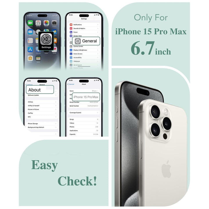 GVIEWIN Floral MagCase for iPhone 15 Pro Max - DOKUTRONIX