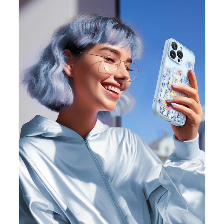 GVIEWIN Floral MagCase for iPhone 15 Pro Max - DOKUTRONIX