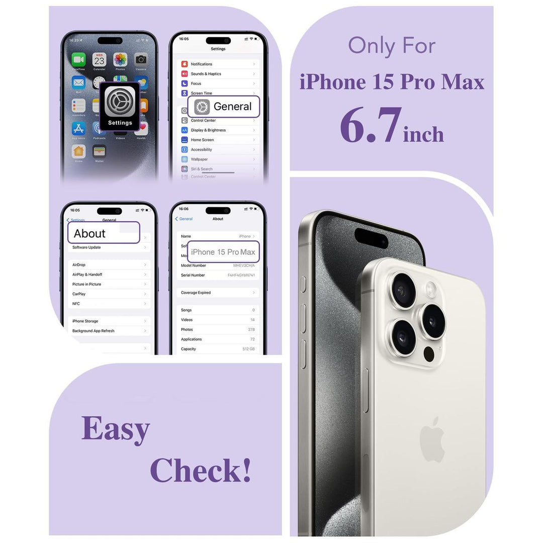 GVIEWIN Floral MagCase for iPhone 15 Pro Max - DOKUTRONIX