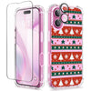 GVIEWIN Christmas Slim iPhone 16 Case & Protectors