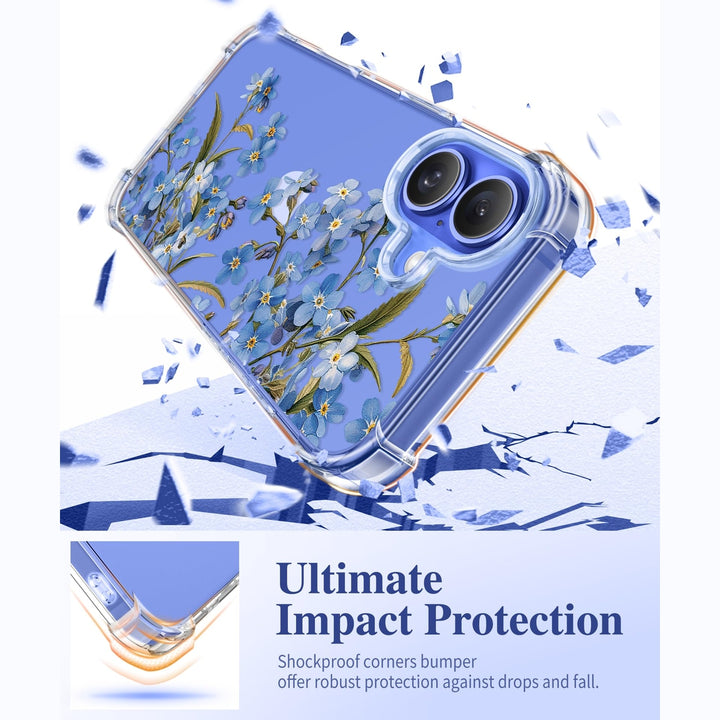 GVIEWIN Floral iPhone 16 Case - DOKUTRONIX