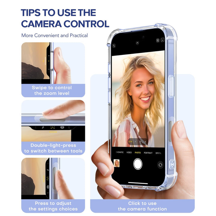 GVIEWIN Floral iPhone 16 Case - DOKUTRONIX