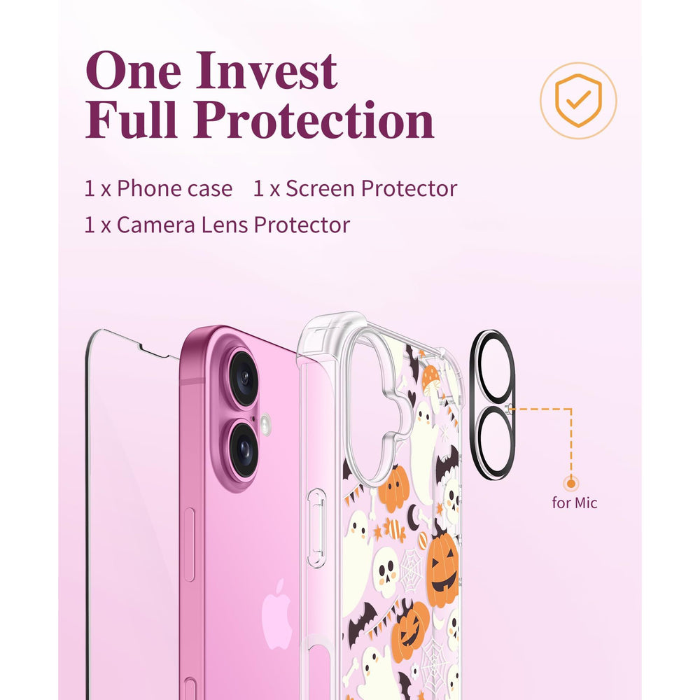 Floral Ghostly Fun Case - DOKUTRONIX