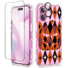 FloralGuard iPhone 16 Case & Protector Bundle - Pumpkin