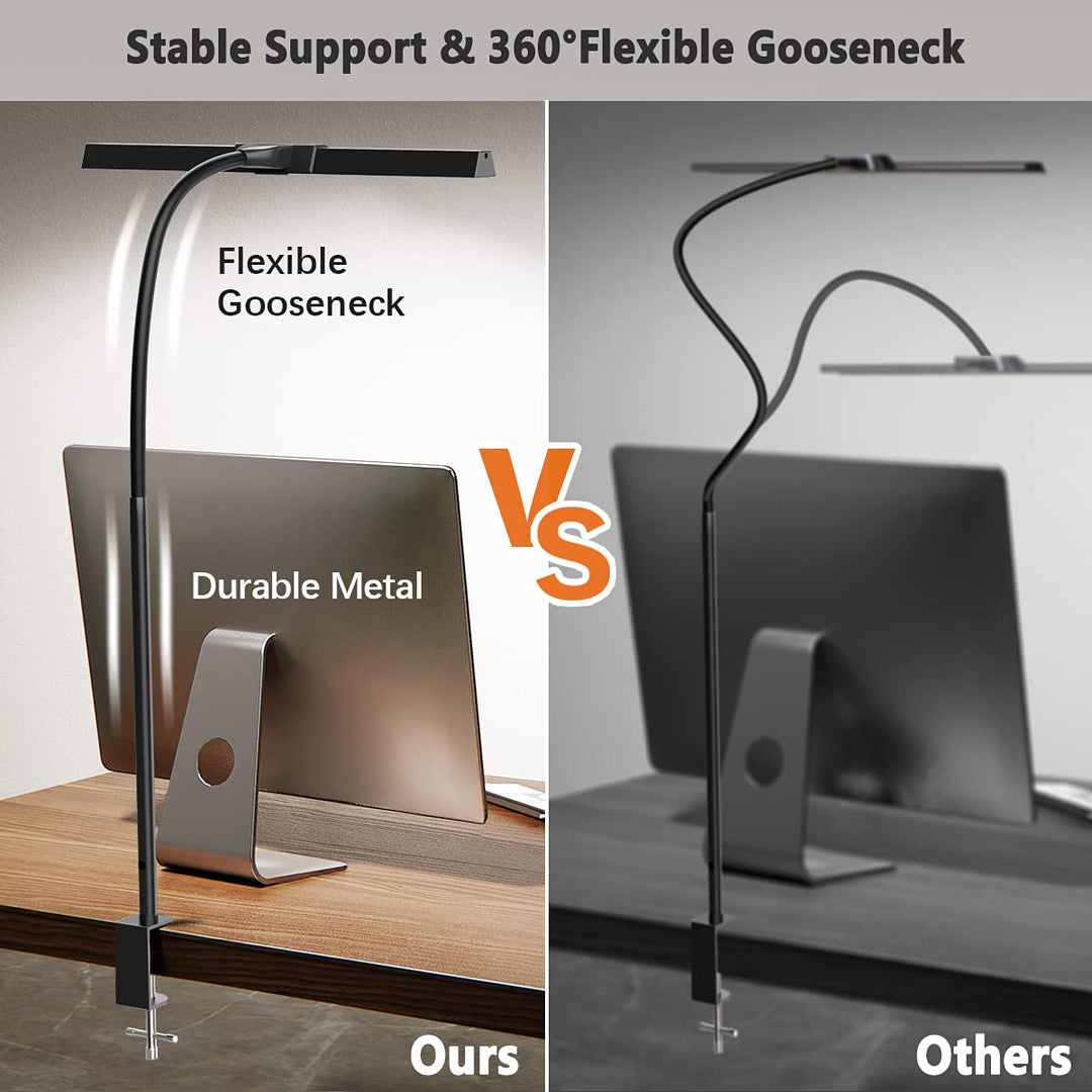 Hapfish BrightDesk LED Lamp - 31 Dimmable Light Bar - DOKUTRONIX
