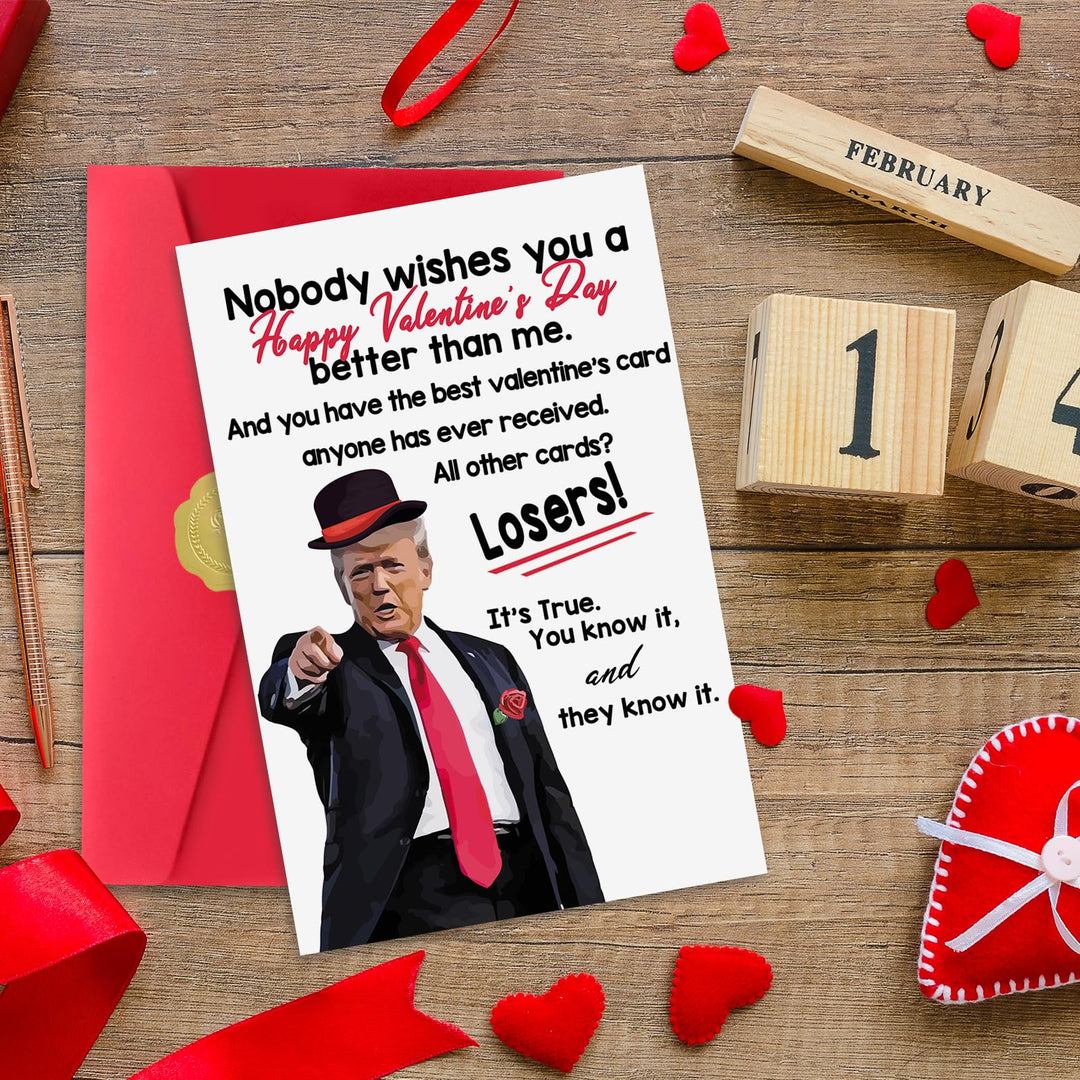 Trump Love Cards: Hilarious V-day Gifts - DOKUTRONIX