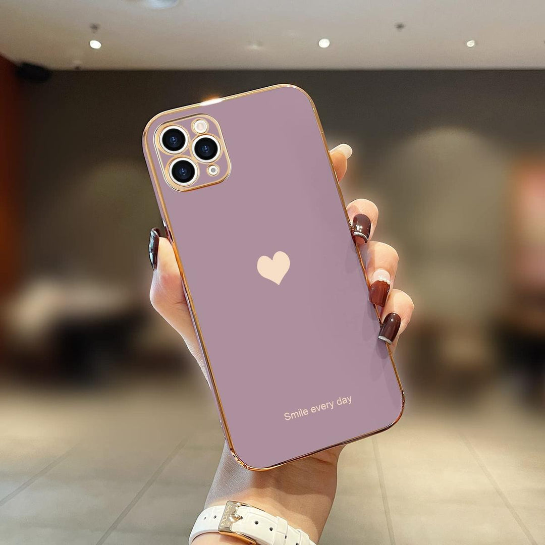 HeartBling Lavender iPhone 11 Pro Max Case - DOKUTRONIX