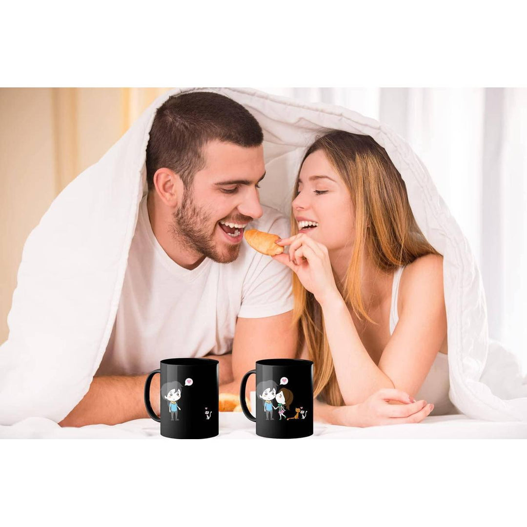 LoveCats Heat Mug - DOKUTRONIX