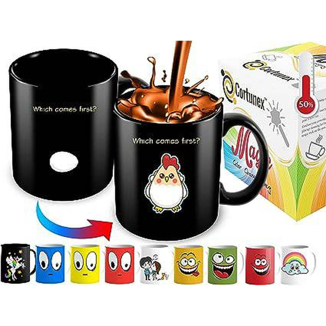 Egg & Chicken Heat-Mug: The Ultimate Dilemma - DOKUTRONIX