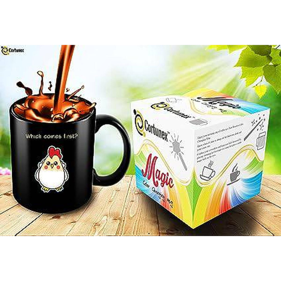 Egg & Chicken Heat-Mug: The Ultimate Dilemma - DOKUTRONIX