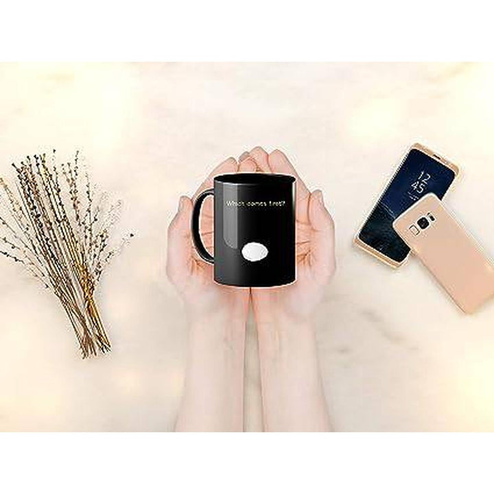 Egg & Chicken Heat-Mug: The Ultimate Dilemma - DOKUTRONIX