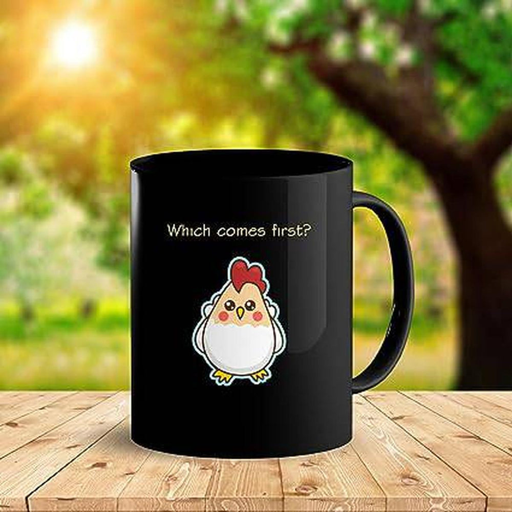 Egg & Chicken Heat-Mug: The Ultimate Dilemma - DOKUTRONIX