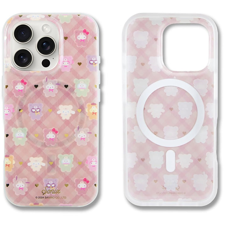 Hello Kitty Latte Bears Case for iPhone 16 Pro - DOKUTRONIX