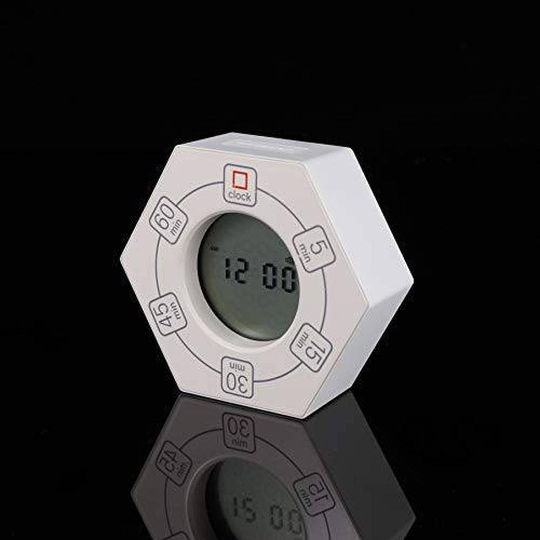 HexaPomodoro ADHD Timer (White) - DOKUTRONIX