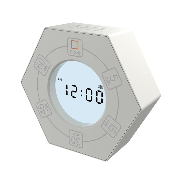 HexaPomodoro ADHD Timer (White) - DOKUTRONIX