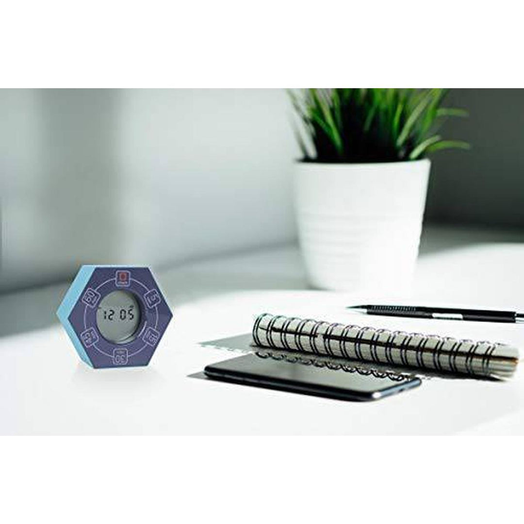 HexaPomodoro ADHD Timer (White) - DOKUTRONIX