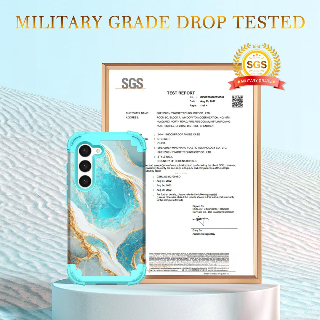 Teal Hocase for Galaxy S24 Plus - Sleek Protection - DOKUTRONIX